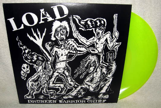 LOAD "Drunken Warrior Chief" LP Green Vinyl